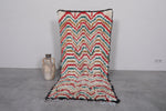 Moroccan hallway rug shag 2.8 X 5.7 Feet