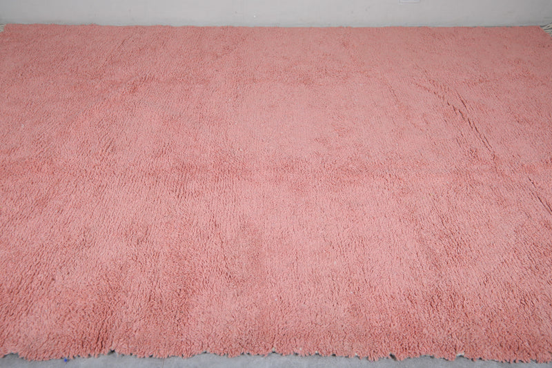 Pink Moroccan Rug - Oversized Wool | 10.2 x 13.5 Feet