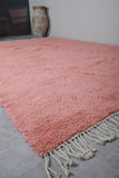 Pink Moroccan rug 10.2 X 13.5 Feet