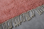 Pink Moroccan rug 10.2 X 13.5 Feet