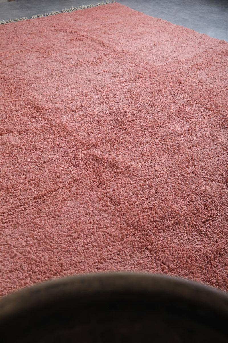 Pink Moroccan Rug - Oversized Wool | 10.2 x 13.5 Feet