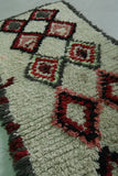 handmade runner rug 2.3 X 5.5 Feet