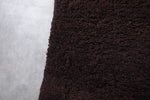 Custom Berber rug brown - Authentic handmade Beni ourain rug