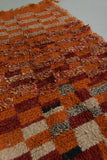 Moroccan wool rug 2.7 FT X 4.9 FT - 