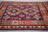 Boujaad Moroccan rug 6.3 X 9 Feet