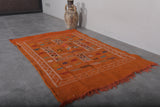 Moroccan rug 3 X 4.9 Feet