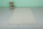 Vintage moroccan handwoven kilim 4.5 FT X 7.2 FT