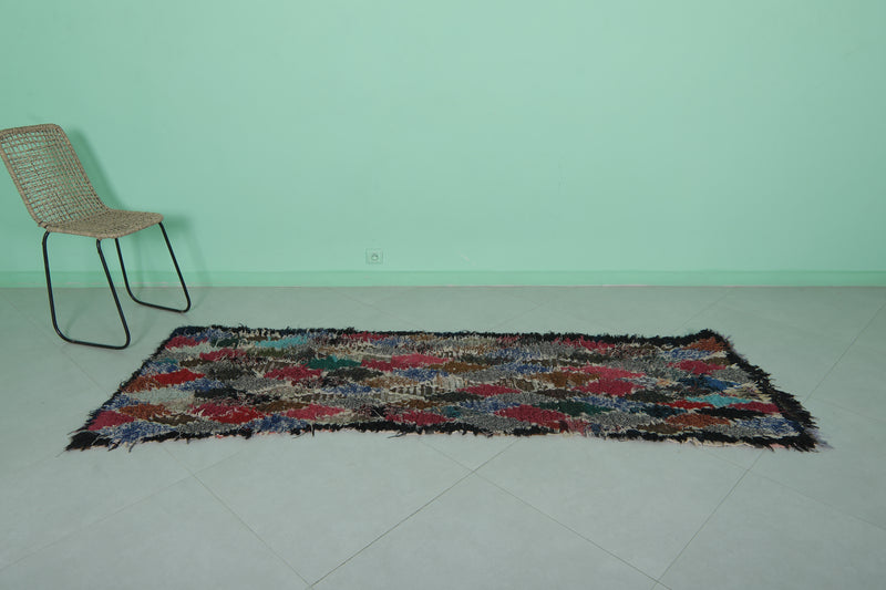 Moroccan Runner Rug Shag - 2.4x7.9 ft | Handwoven Colorful Design