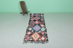 Moroccan rug 2.5 X 9.1 Feet