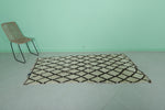 Vintage berber runner rug 3.1 X 7.8 Feet