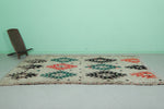 Handmade azilal rug 5.3 x 10.3 Feet