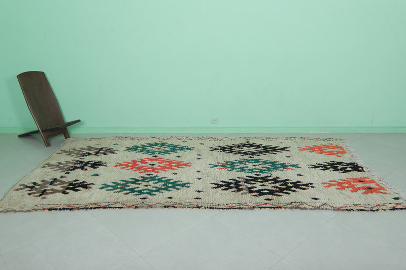 Handmade Azilal Rug 5.3 x 10.3 ft - Moroccan Wool Rug