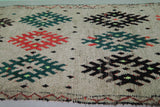 Handmade azilal rug 5.3 x 10.3 Feet