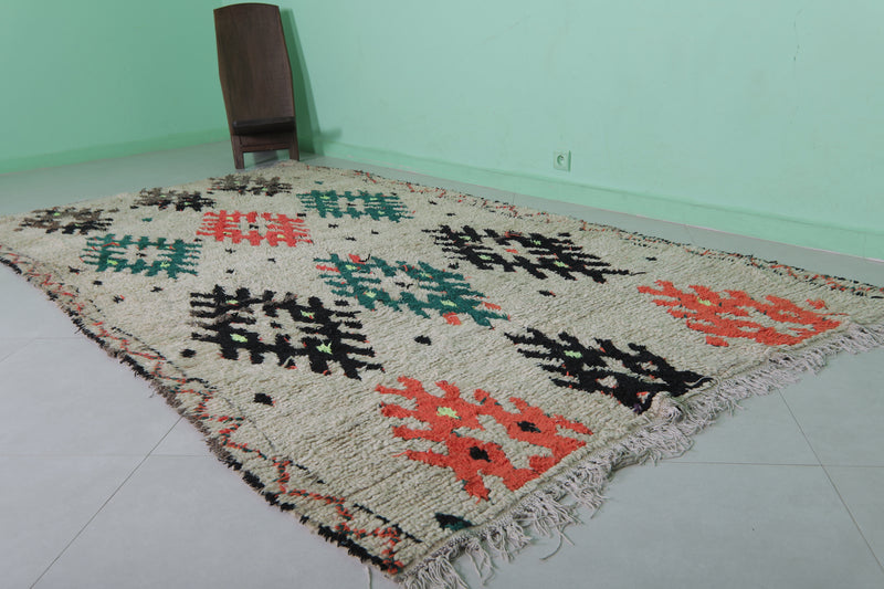 Handmade Azilal Rug 5.3 x 10.3 ft - Moroccan Wool Rug