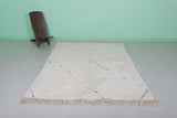 Diamond Moroccan Rug - Handwoven 5.8 x 8.2 Feet | Elegant Wool Design