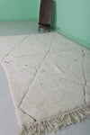 Diamond Moroccan Rug - Handwoven 5.8 x 8.2 Feet | Elegant Wool Design