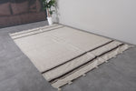 Moroccan berber handwoven kilim 6 FT X 10.4 FT