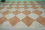 Diamond Moroccan Rug - 11.2 x 14.5 ft | Handwoven Statement Piece