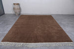 Brown Berber area rug - Custom Moroccan rug