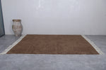 Brown Berber area rug - Custom Moroccan rug