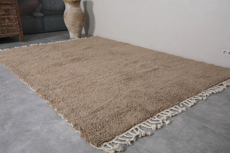 Beni Ourain Moroccan Rug - 8.2 x 11.2 Feet | Handwoven Wool Carpet