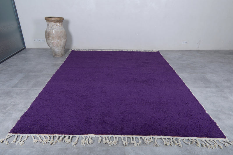 Purple Beni ourain rug - Moroccan custom rug