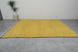 Yellow Moroccan rug 8.6 ft x 10.6 ft