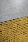 Yellow Moroccan rug 8.6 ft x 10.6 ft