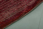 Moroccan Runner Rug 4.9 x 11 ft | Handwoven Red Carpet