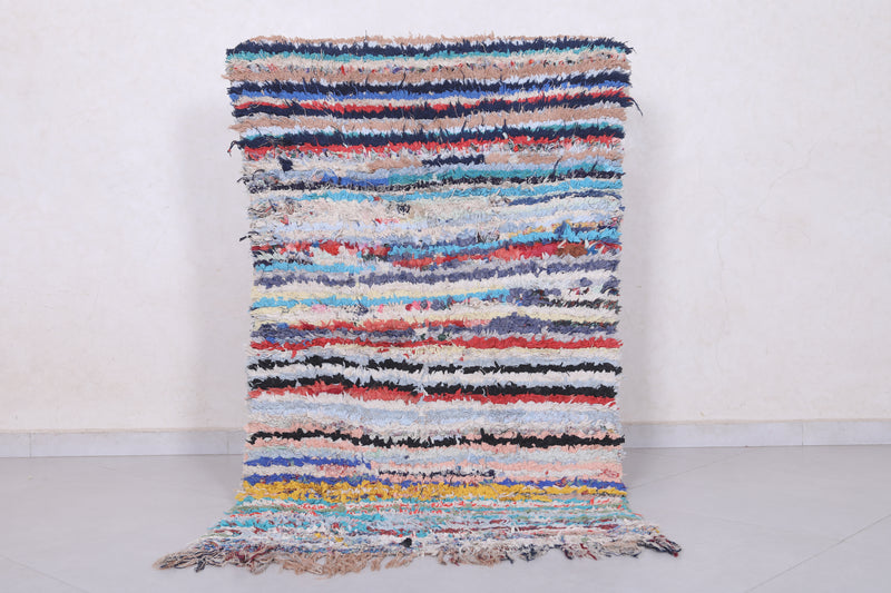 Colorful Moroccan Berber Rug - 3 x 5.3 Feet