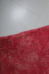 Pink Moroccan Rug - 13.7 x 13.4 Feet | Luxurious Handmade Design