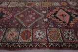 handmade vintage Boujaad rug 6.9 X 16.3 Feet