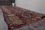 handmade vintage Boujaad rug 6.9 X 16.3 Feet