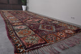 handmade vintage Boujaad rug 6.9 X 16.3 Feet