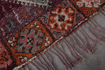 handmade vintage Boujaad rug 6.9 X 16.3 Feet