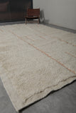 Handmade berber rug - Moroccan area rug - Beige Custom Rug