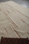 Handmade berber rug - Moroccan area rug - Beige Custom Rug