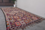 Vintage Moroccan Rug 5.8 x 12.5 Feet – Handmade Wool Carpet