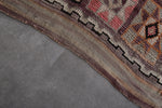 Vintage Moroccan Rug 5.8 x 12.5 Feet – Handmade Wool Carpet