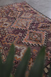 Vintage Moroccan Rug 5.8 x 12.5 Feet – Handmade Wool Carpet