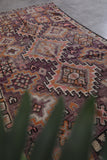 Vintage Moroccan Rug 5.8 x 12.5 Feet – Handmade Wool Carpet