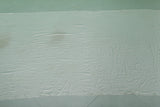 Vintage white moroccan runner rug 4.2 FT X 12.4 FT