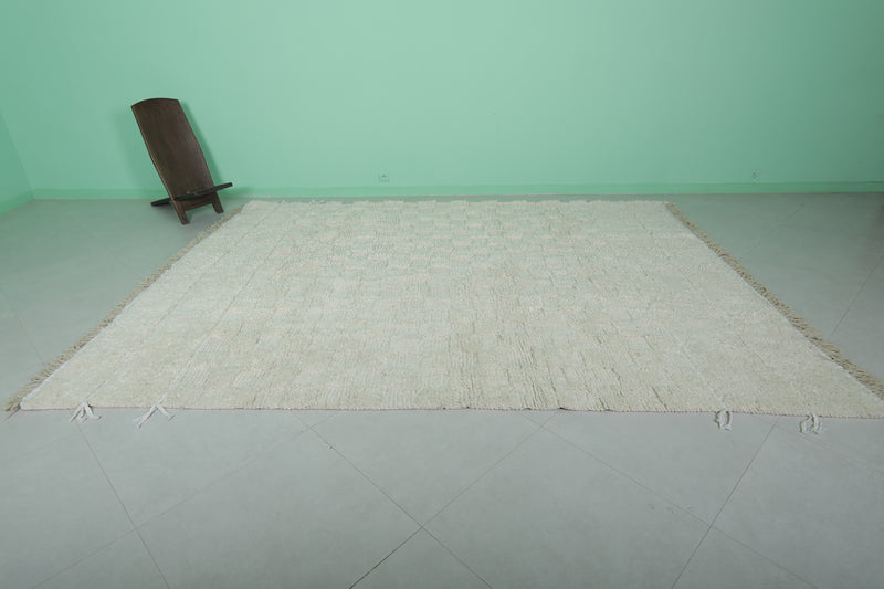 Beni Ourain Rug - Handwoven 8 x 11 Feet | Moroccan Wool Elegance