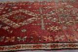 Moroccan Boujaad Rug 6 x 11.5 Feet – Handwoven Vintage Wool Carpet