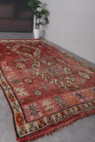 Moroccan Boujaad Rug 6 x 11.5 Feet – Handwoven Vintage Wool Carpet