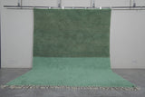 Custom Moroccan green area rug - berber rug morocco