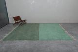 Custom Moroccan green area rug - berber rug morocco