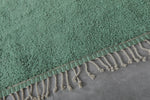 Custom Moroccan green area rug - berber rug morocco