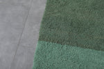 Custom Moroccan green area rug - berber rug morocco