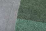 Custom Moroccan green area rug - berber rug morocco